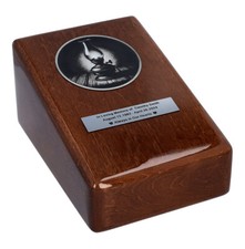 Urne funéraire avec lampe à