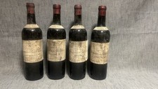 4 Bt Saint-émilion château magnan la gaffelière 1er cru rouge 1949 - bordeaux -