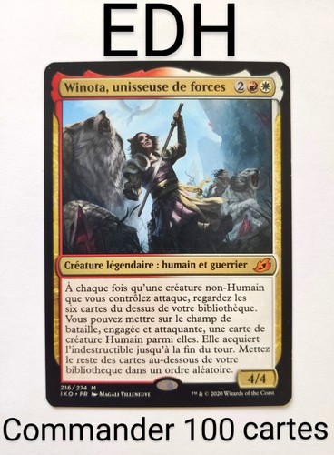 Mtg commander deck winota - mtg,