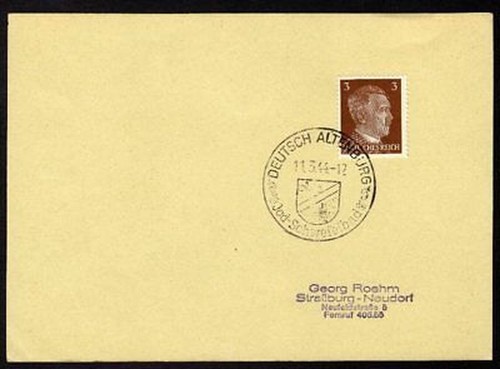 Allemagne 706 cachet - 706, yv.