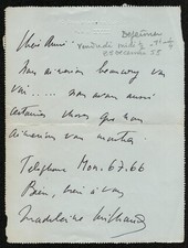 Madeleine Milhaud. L.A.S à