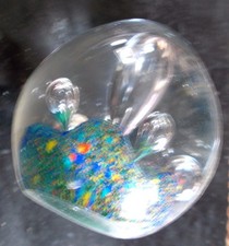 SULFURE PRESSE PAPIER  FORME OVALE OEUF