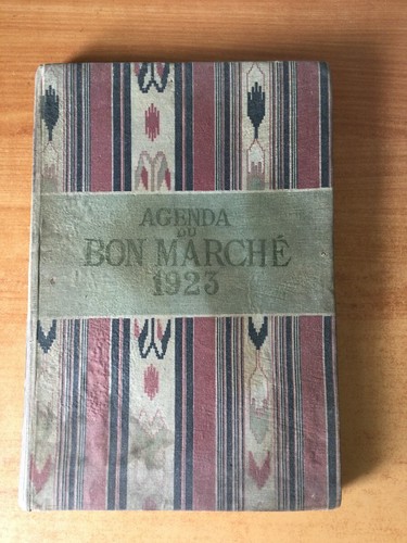 Agenda bon marche 1923 - agenda,