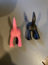 Lot 2 IKEA BASTIS. Patères accroche torchon porte manteau queue chien Vintage