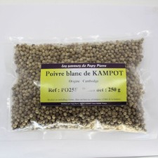 Poivre blanc IGP de kampot