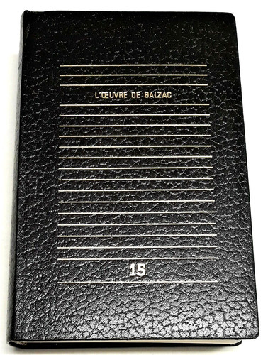 Oeuvre balzac de - oeuvre,