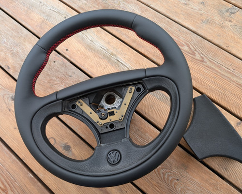 Volant cuir neuf - cuir,