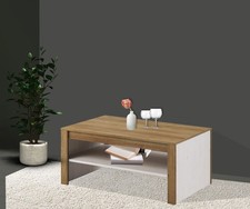 Table Basse Table De Salon Table D'Appoint Salon 103Cm Anderson Pin Érable