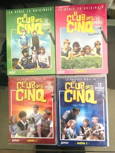 Club des cinq integrale dvd - cinq,