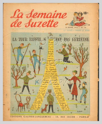 Semaine suzette 1952 19 - semaine,