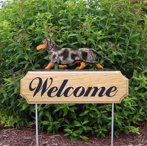 Panneau bienvenue bois - en,