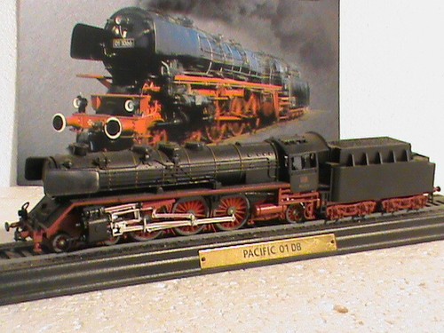Maquette locomotive atlas - maquette, atlas/
