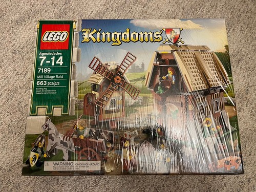 Lego castle mill village raid - lego,