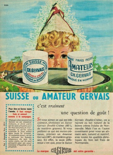 Publicité presse 1961 - publicitÉ, de