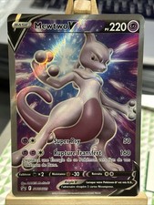 Carte Pokémon Mewtwo V SWSH229 Promo Pokémon GO Full Art NEUF
