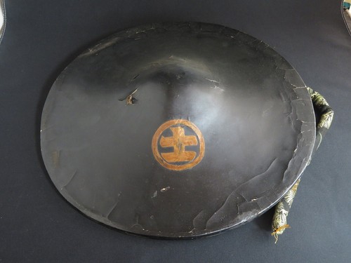Chapeau casque ancien japonais