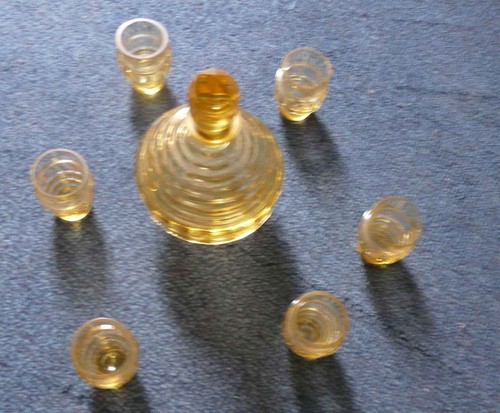 Service liqueur art déco - service, a