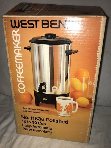 West bend coffee - bend, maker