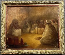 Tableau huile sur panneau