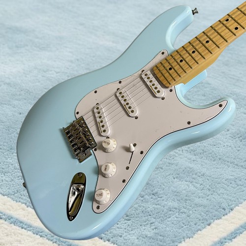 Electric guitar blue - blue, color