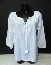 Etat NEUF, Blouse Monoprix, blanche, ample, Taille 38/40
