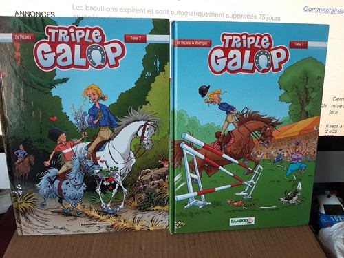 Lot triple galop - de,