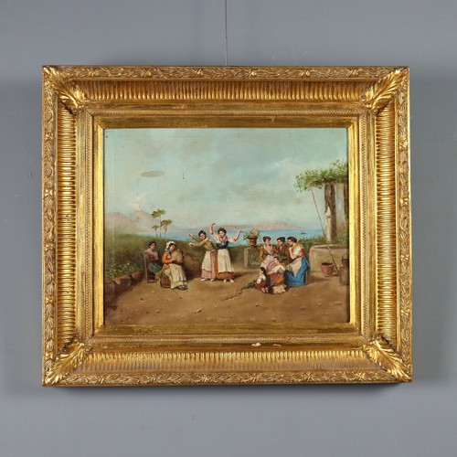 Tableau ancien tarentelle - ancien,