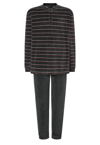Pyjama homme hiver velours