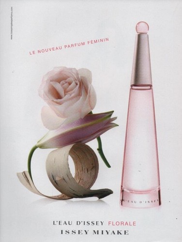 Publicité papier parfum - papier,