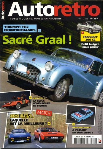 Auto retro 397 2015 - retro, n°397