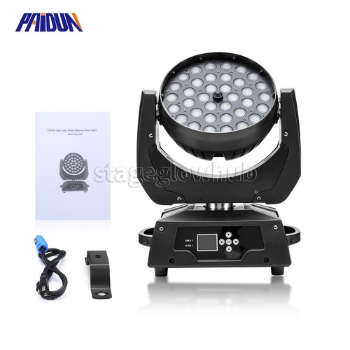 Paidun 36x10w 4in1 rgbw zoom - 36x10w,
