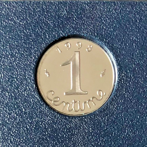 Centime 1993 epi fdc - 1993, sortie