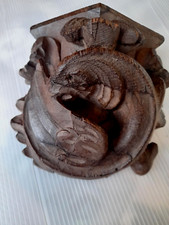 Neo gothique XIXe Statue en