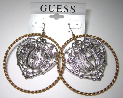 Guess boucles faux diamants - guess,