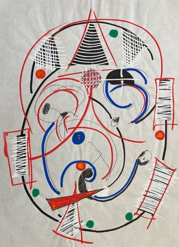 Art singulier technique mixte