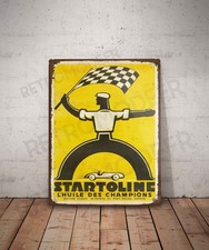 Plaque métal vintage