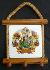 Porte-serviettes mural Espagne – patère crochet cuisine – REF 1565