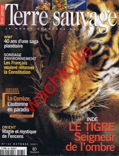 Terre sauvage 165 2001 wwf - 10/2001,