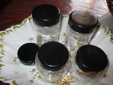 10 Bocaux PET Alimentaire cuisine /revendeur produits secs ,farine ,tisanes Neuf