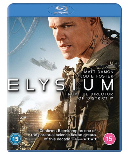 Elysium matt damon - (blu-ray),
