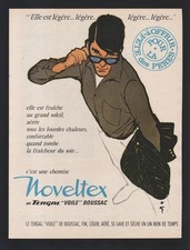 publicité  1962 vêtement