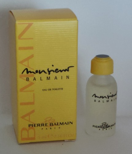 Miniature monsieur balmain eau - miniature,