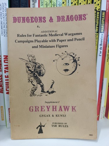 Dungeons dragons greyhawk - &,