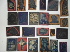 lot tampon scolaires ancien de