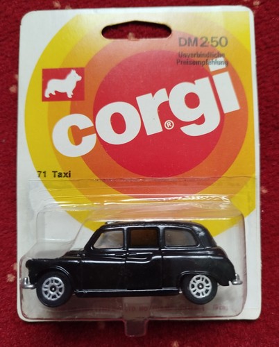 Voiture miniature corgi taxi - miniature,