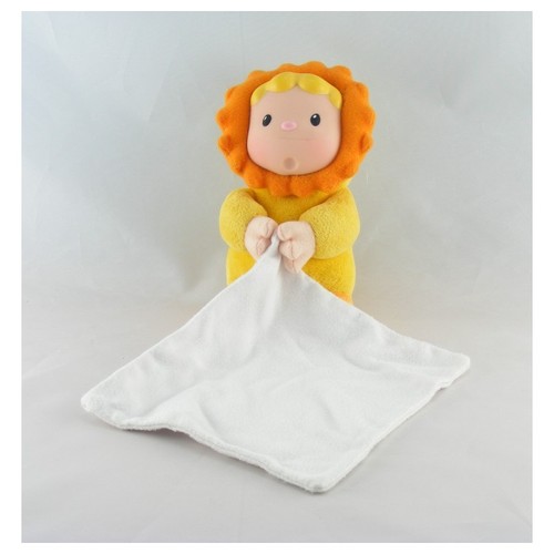 Doudou cotoons jaune tulip - jaune,