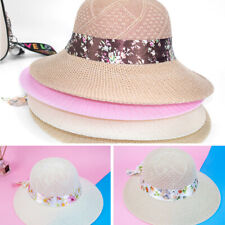 Chapeaux De Soleil De Protection Solaire Chapeau De Paille Pour Dames Panama /