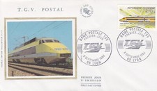 FRANCE 1984 FDC TGV POSTAL YT 2334