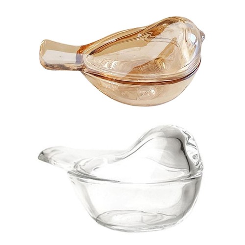 Rétro verre oiseau - , bijoux
