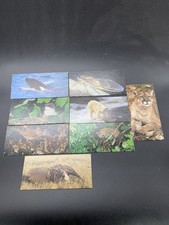 Lot Carte Nestlé MERVEILLES DU MONDE Chocolat Vintage Old Chromo Pub Animaux